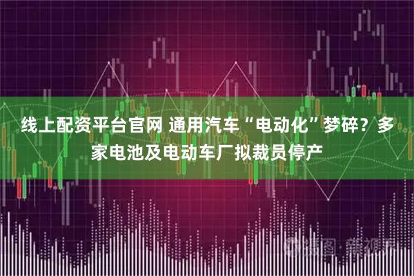 线上配资平台官网 通用汽车“电动化”梦碎？多家电池及电动车厂拟裁员停产